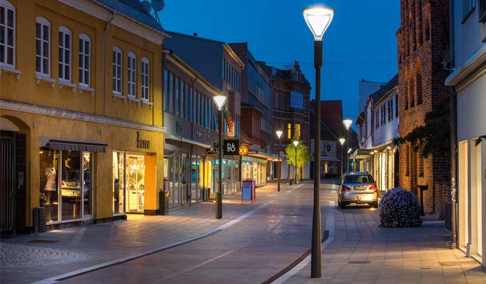 Naestved belvárosa, Dánia