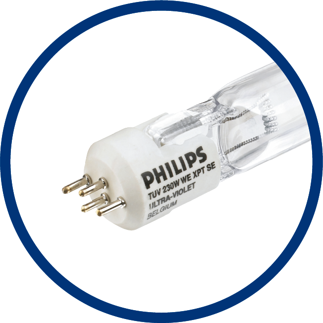 Philips UV-C fertőtlenítő lámpa képe
