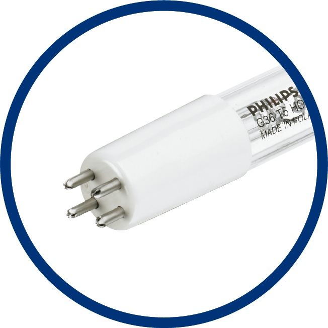 Philips UV-C fertőtlenítő lámpa képe