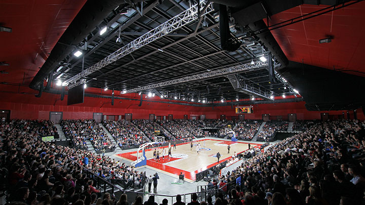 Villogásmentes LED-stadionvilágítás