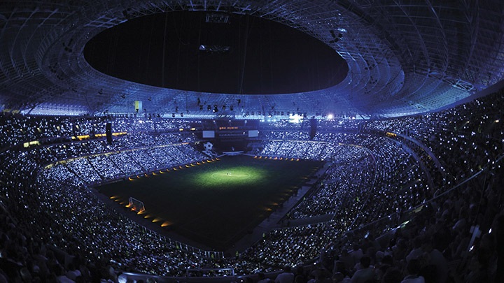 ArenaVision: támogatja a stadionvilágítások külső eseményvezérlő konzoljait