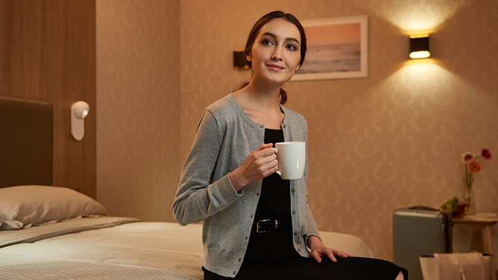 Szállodai világítás: A Philips Lighting RoomFlex a vendégek és a takarítók kulcskártyáihoz tudja igazítani a világítási beállításokat