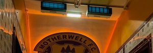 A Motherwell FC labdarúgóinak védelme UV-C-sugárzással